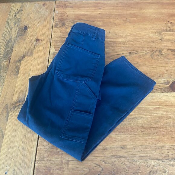 Wilfred Pants - Aritzia Wilfred Free Modern Cargo Pants Black Pockets Straight Leg Sz 2